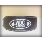 WDC LEATHER WEIGHT LIFTING BELT